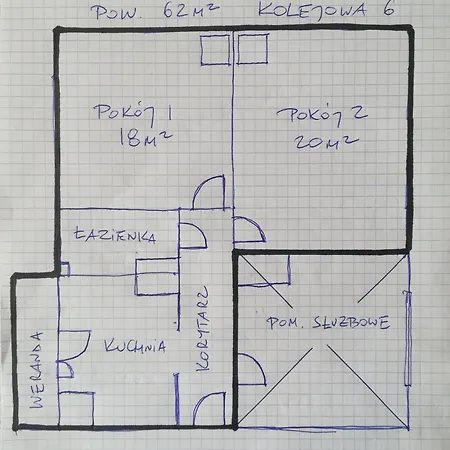 Station 62m2 - Pkp, Ekomarina, Plaza * Giżycko